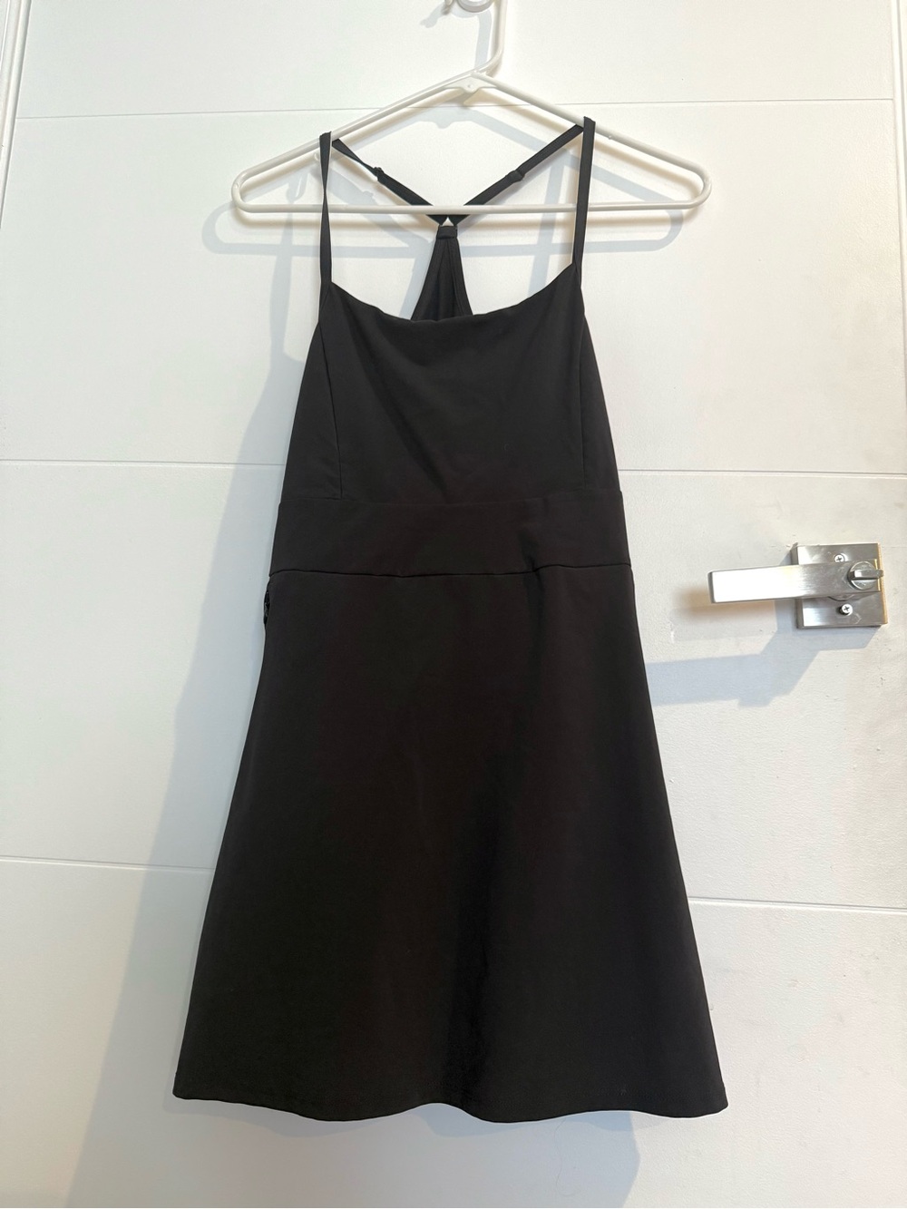 Black Active Tennis Dress